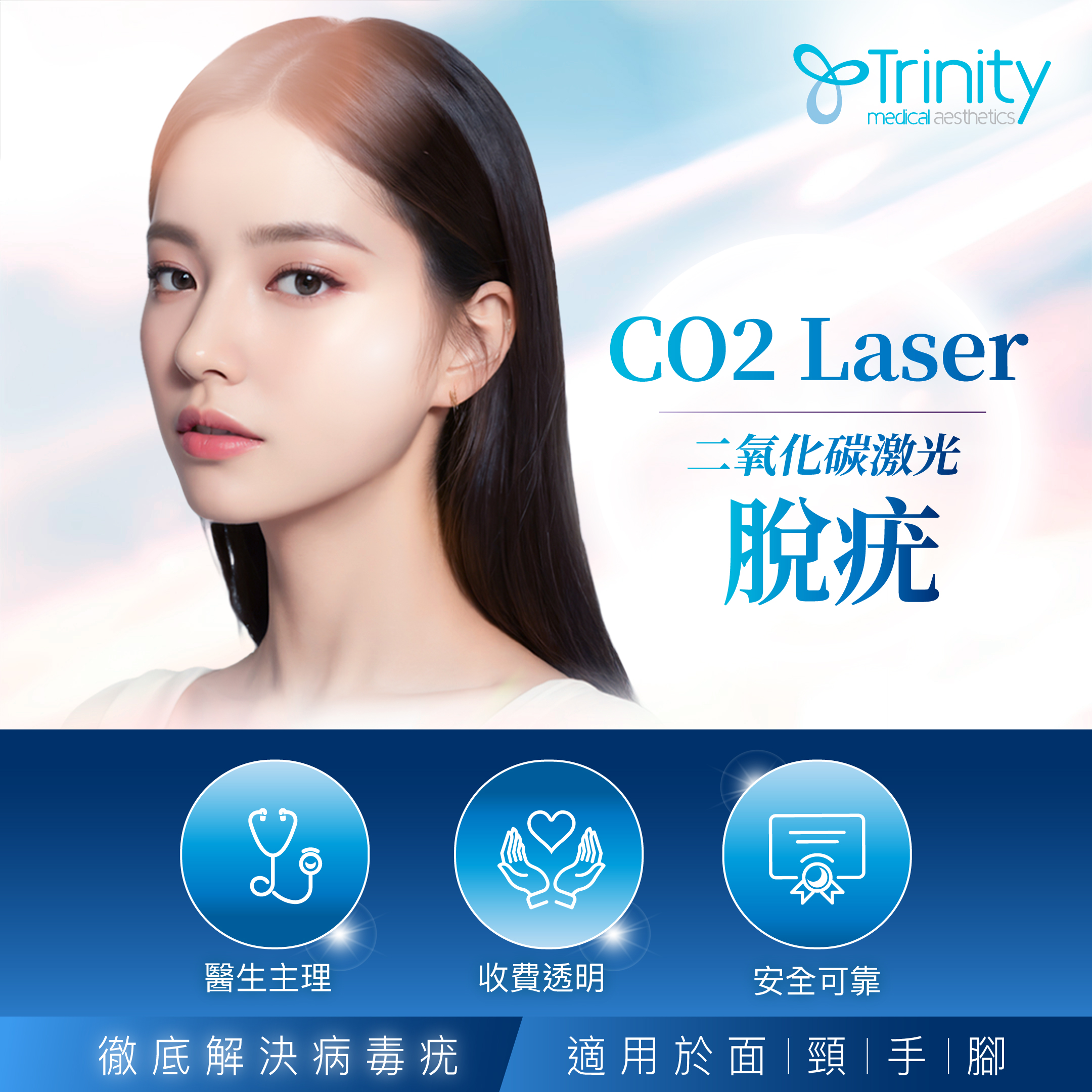 全仁醫學美容醫生主理專業CO2 Laser脫疣療程