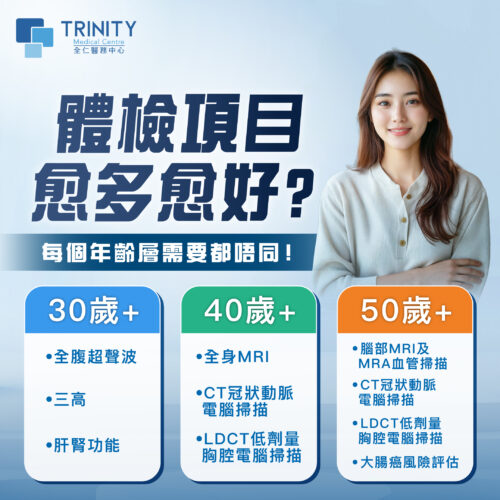 【年終身體檢查指南】香港體檢推薦 30+、40+、50+